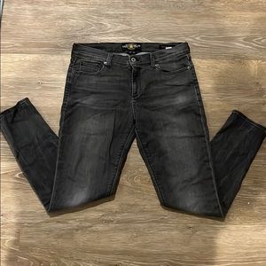 Lucky Brand light black/dark grey skinny jeans